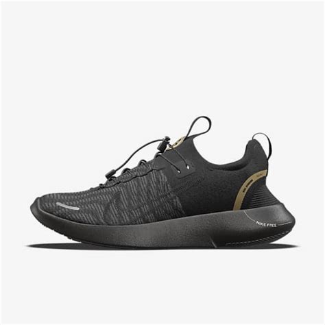 Damen Schwarz Nike Free RN Schuhe